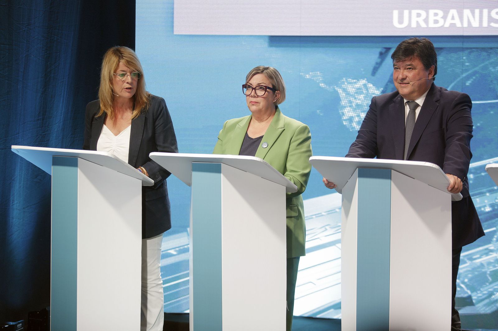 Elecciones Municipales Huelva 2023: Imágenes del debate entre los candidatos