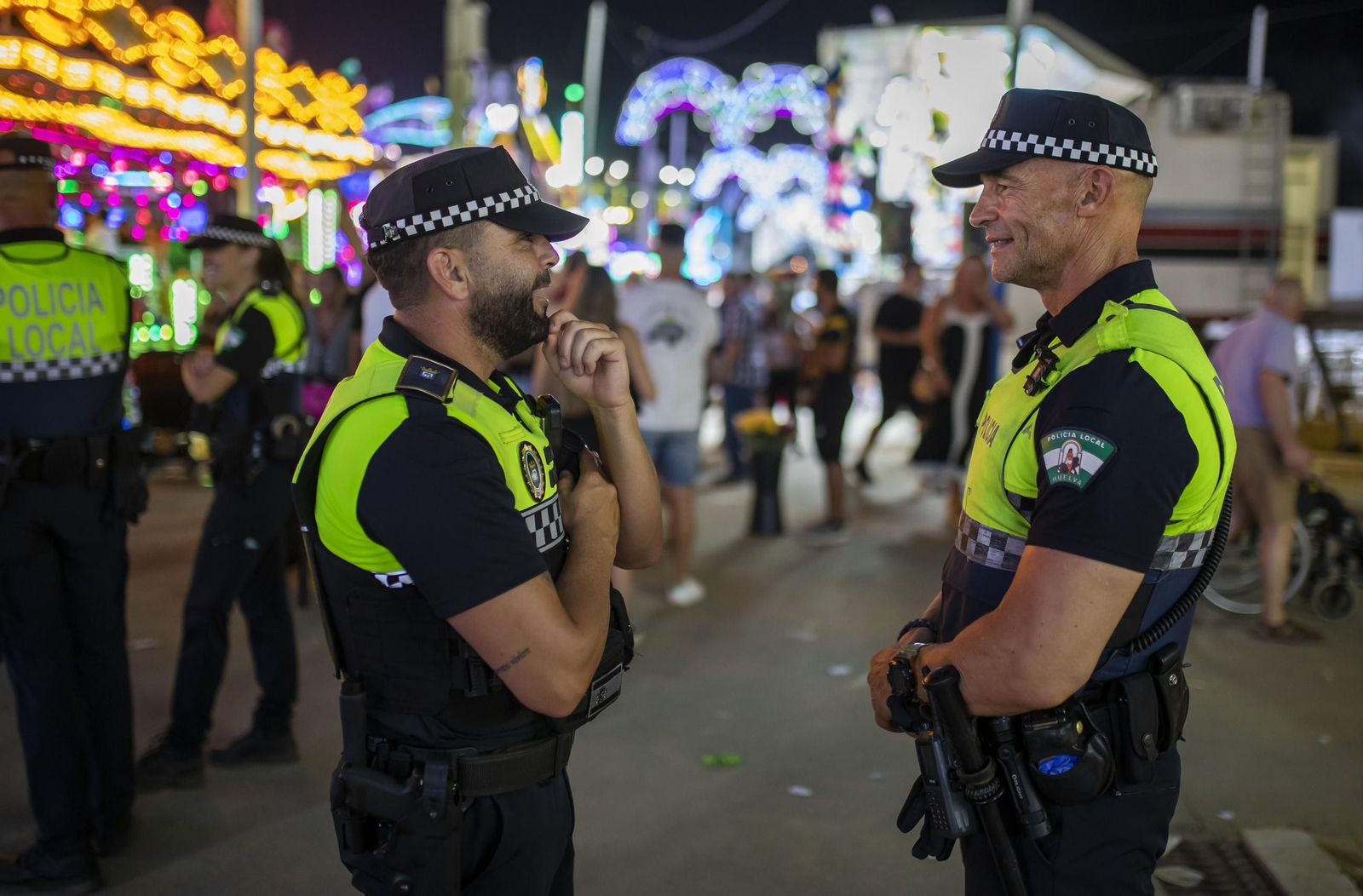 Cuerpos de Seguridad en las Colombinas