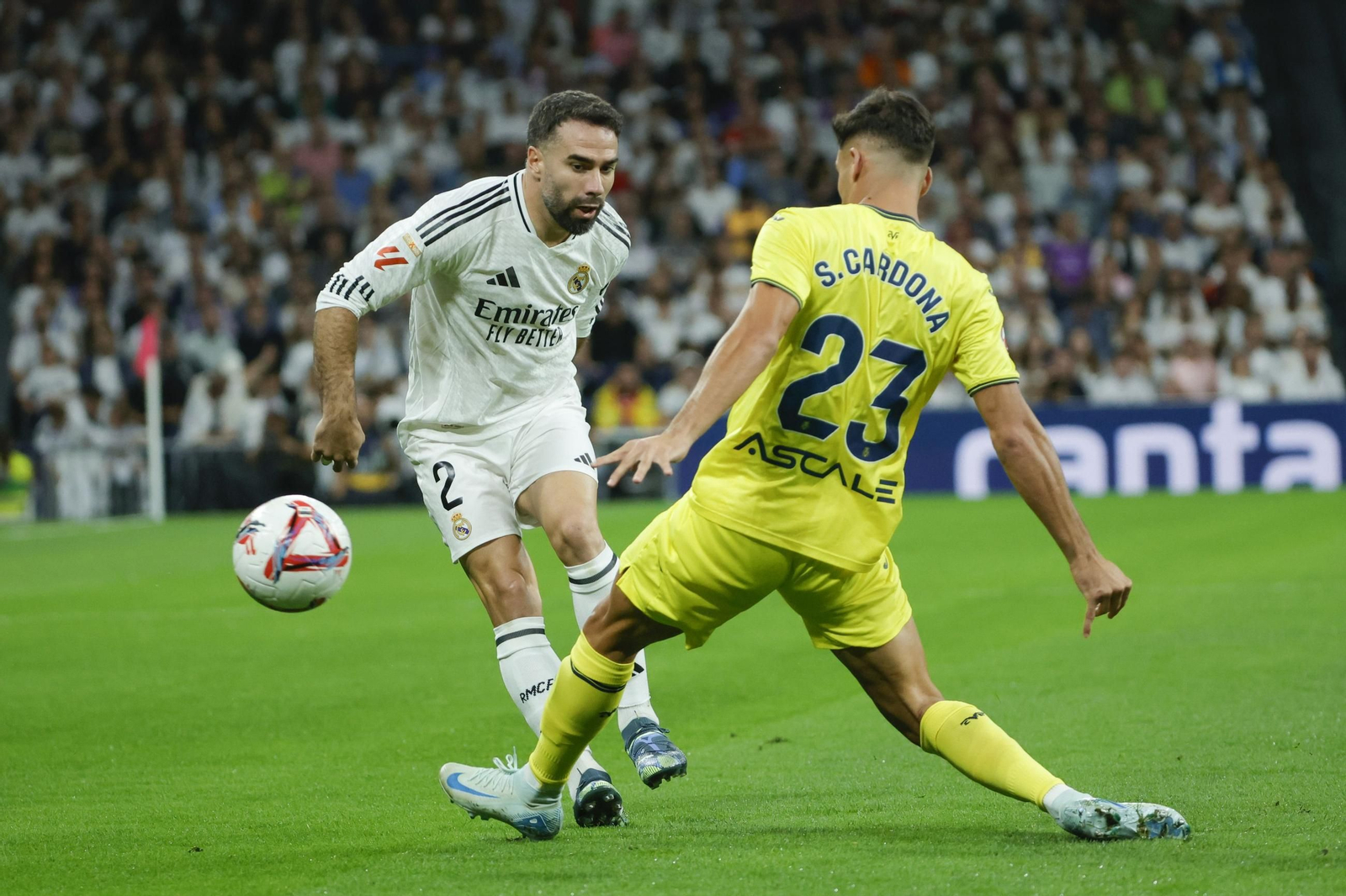 Las mejores imágenes del Real Madrid - Villarreal