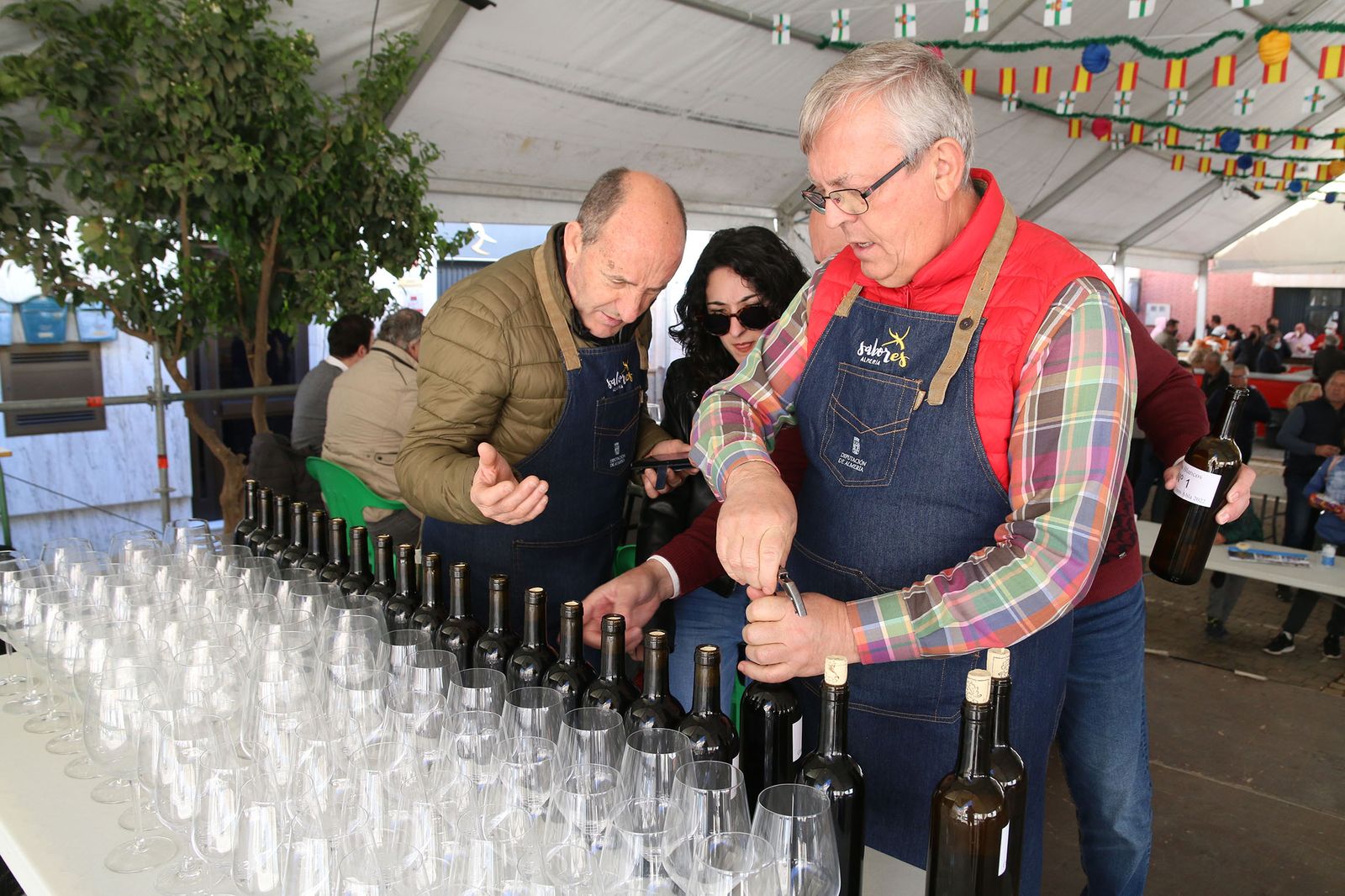 Concurso de cata de vinos y mostos de Abla.