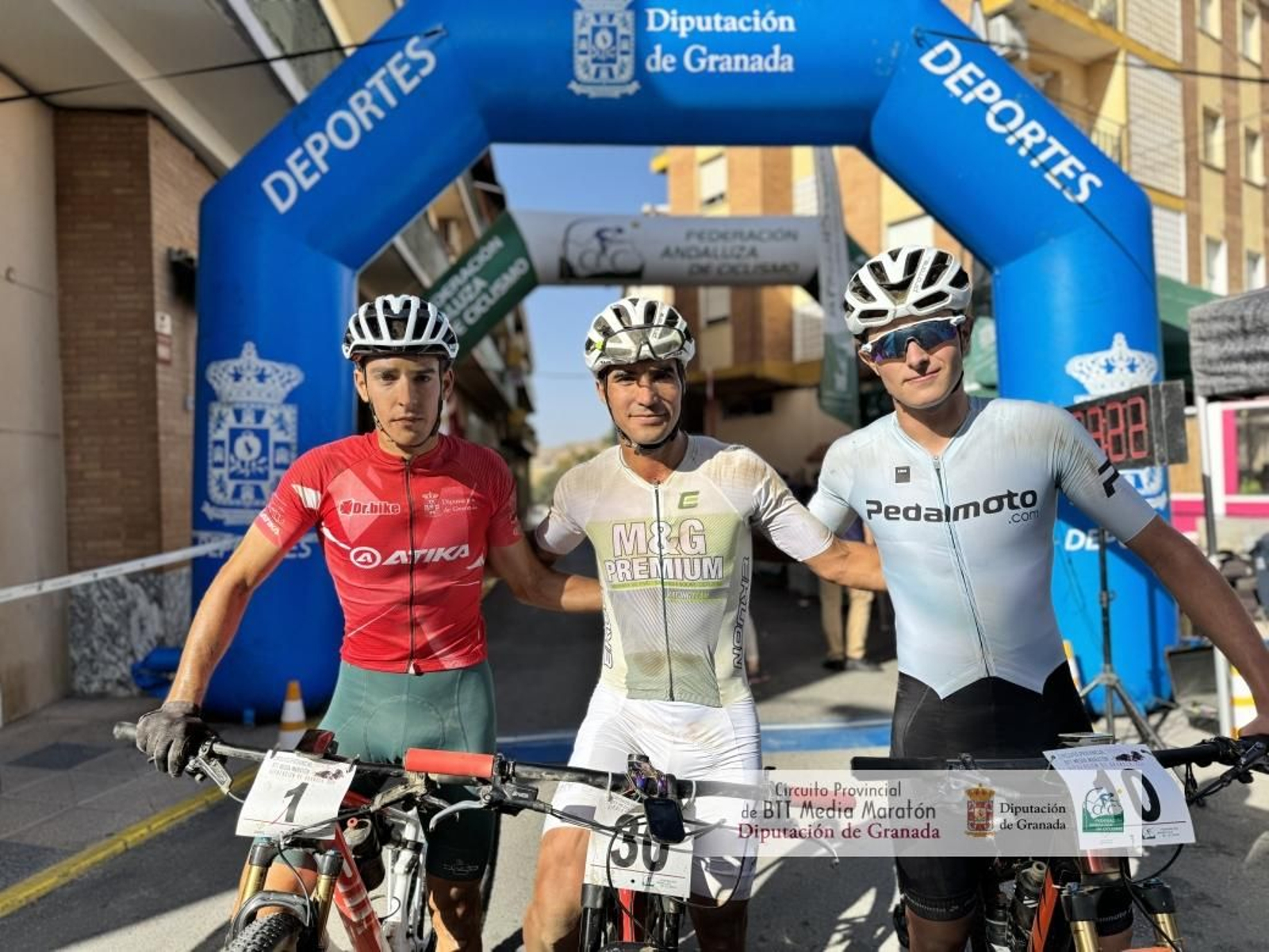 Los mejores en la categoría masculina