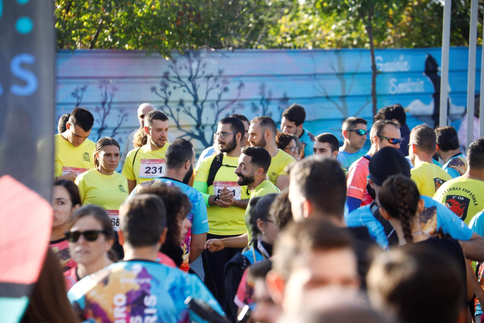 Las mejores imágenes de la carrera solidaria El cerebro no es gris contra el cáncer cerebral en Córdoba