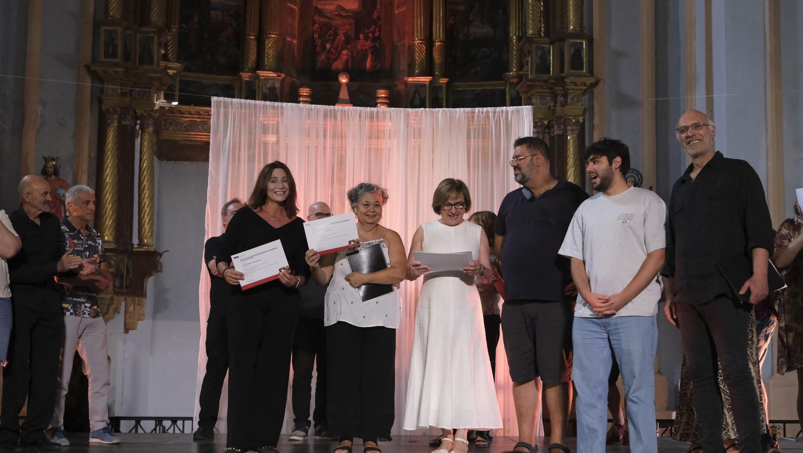 Entrega de diplomas a los alumnos de la Academia Musical del Festival de Vélez Blanco