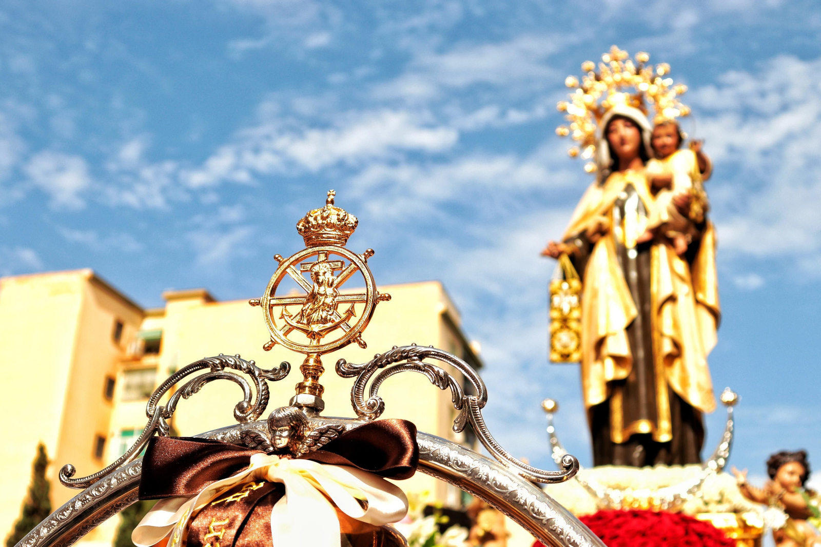 La procesión de la Virgen del Carmen en El Palo y Pedregalejo, en fotos