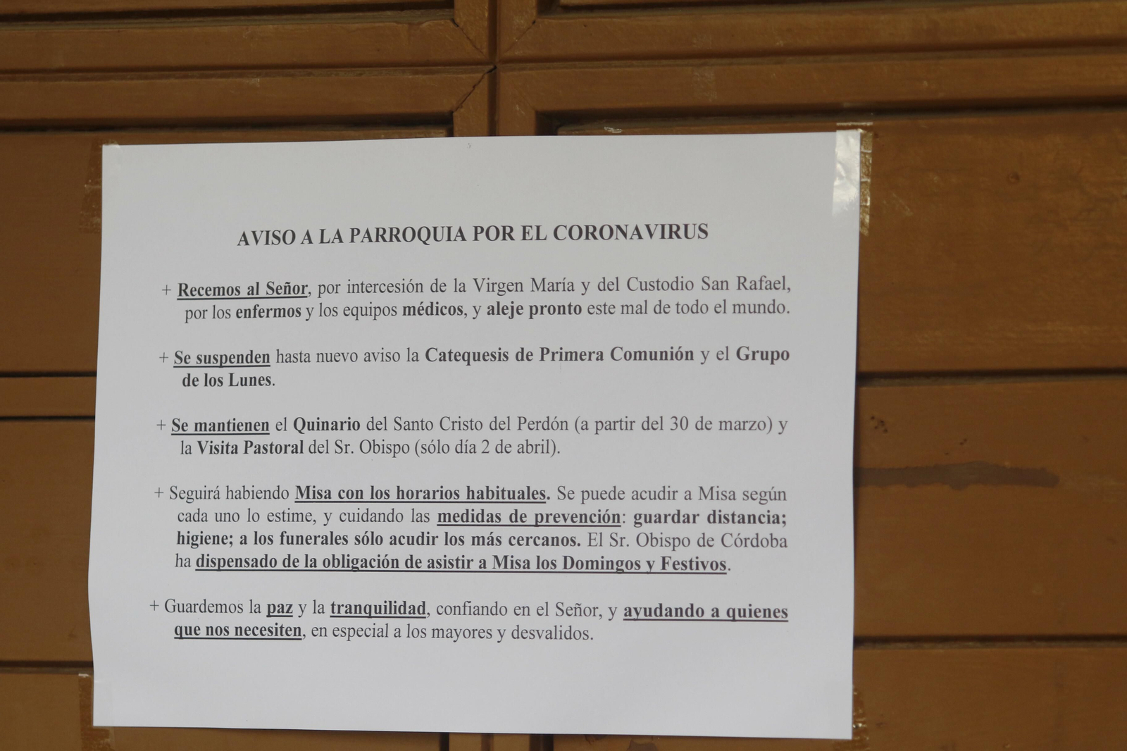 Coronavirus en Córdoba: Fotografías del cuarto día de alerta