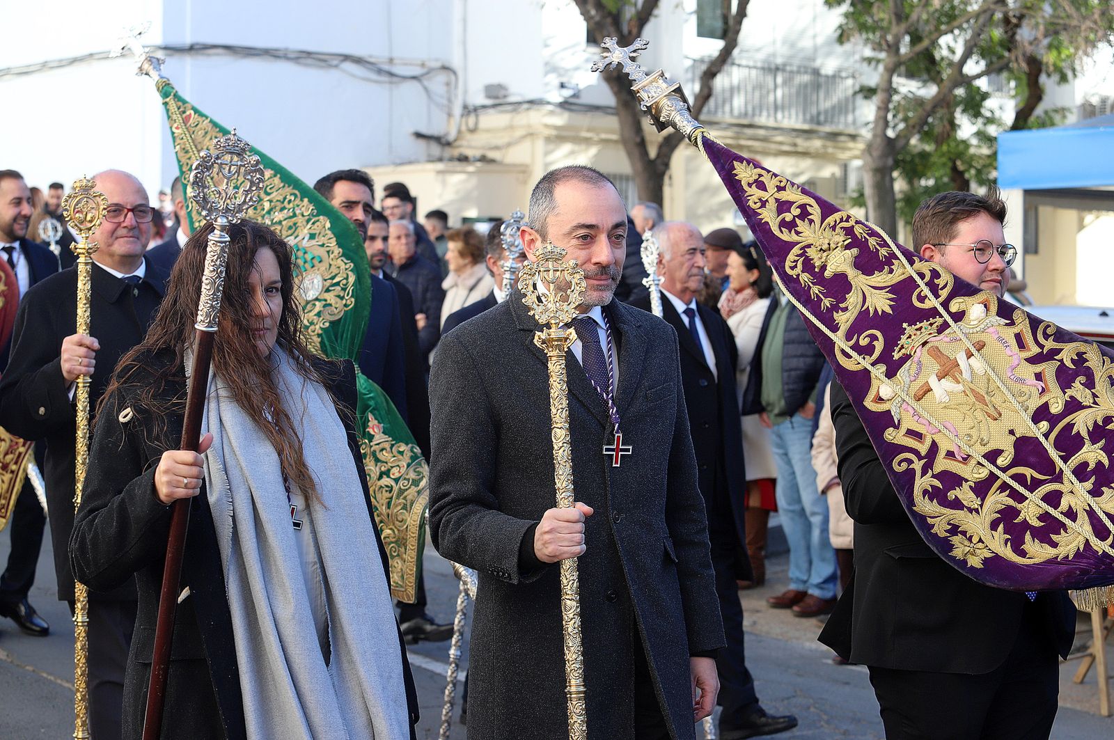 Imágenes de la procesión de San Sebastián en Huelva