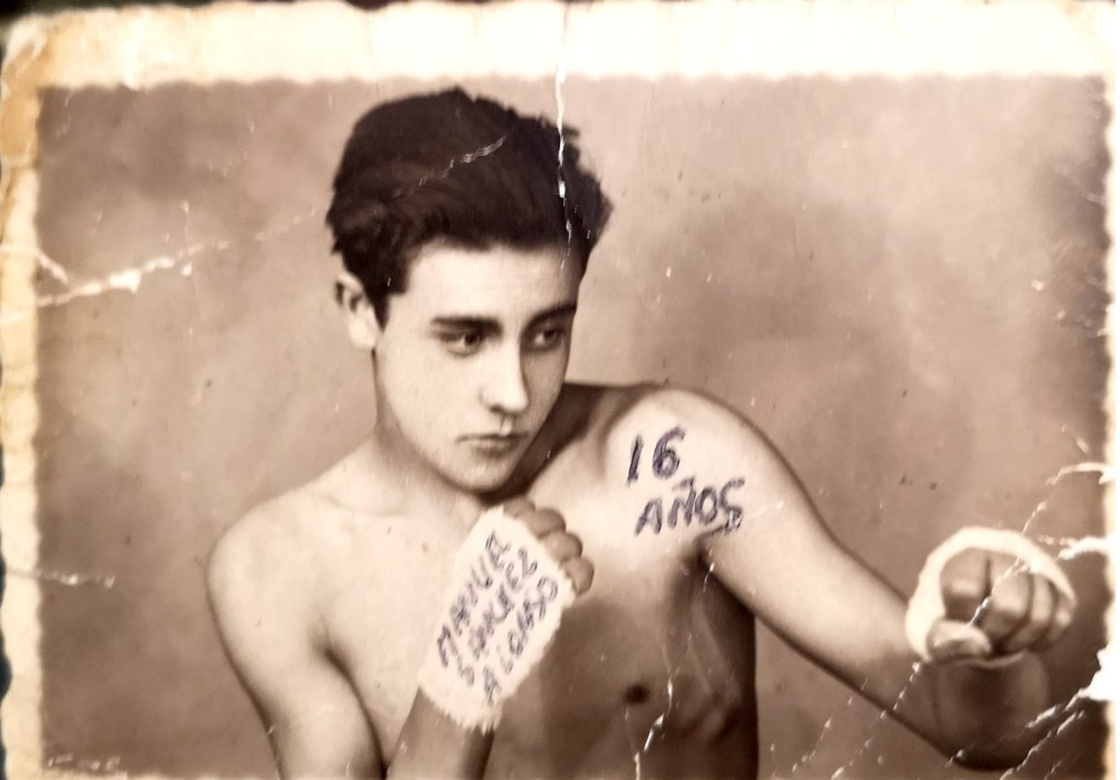 A Manuel Sánchez Alonso: de su hijo Antonio José (Chelo)