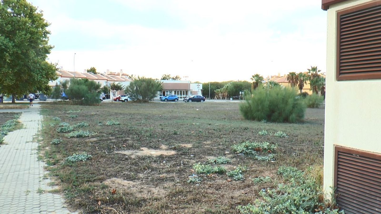 Zona de El Almendral en la que se creará el parque infantil