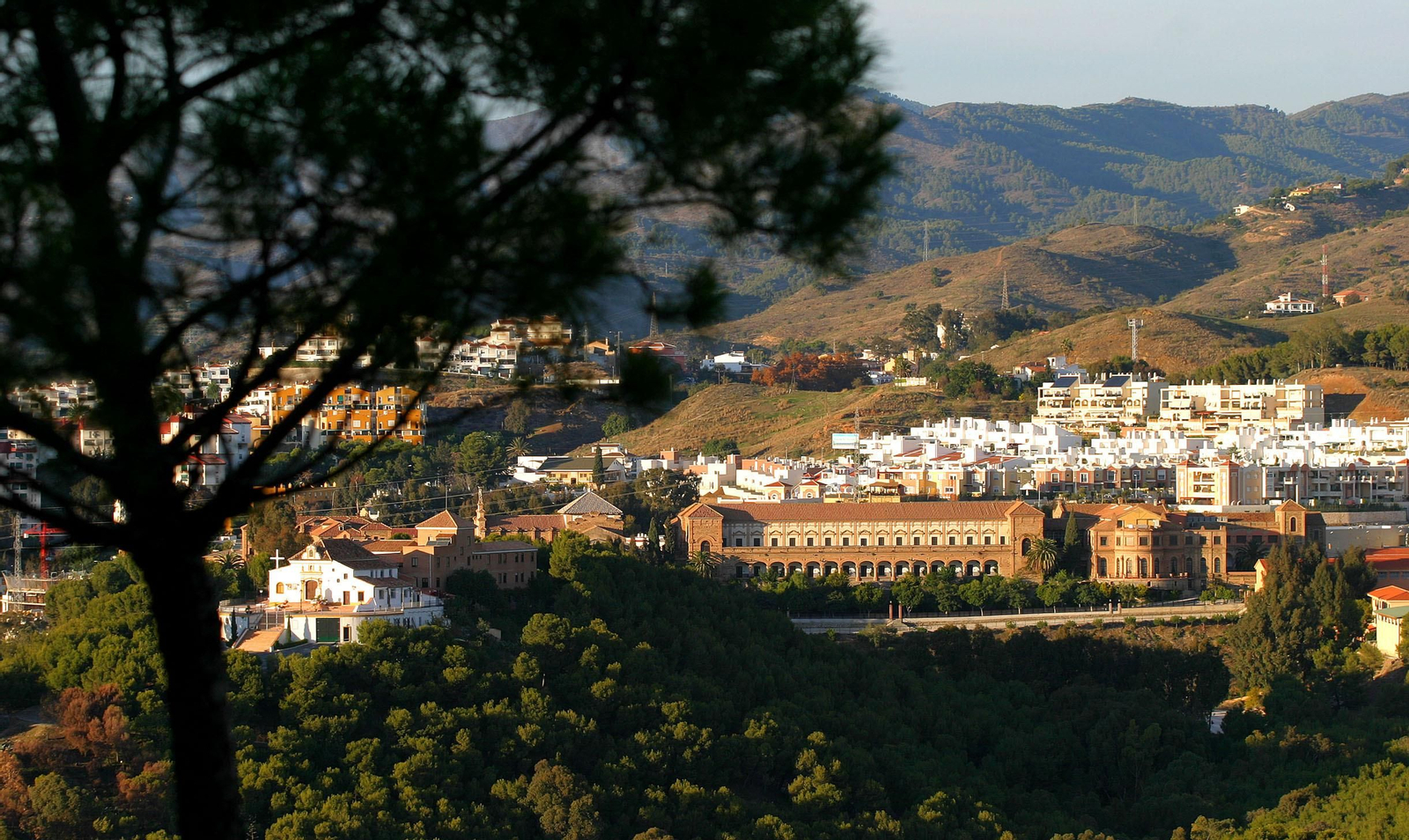 Vista de los terrenos del Seminario.