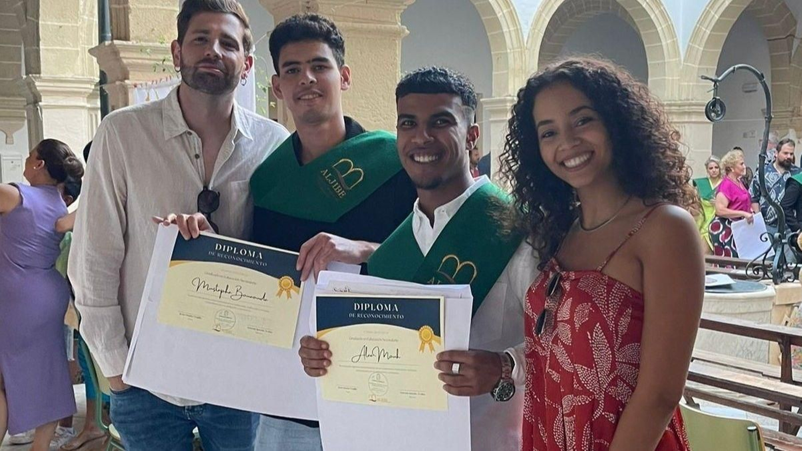 Jóvenes atendidos por Ceain.