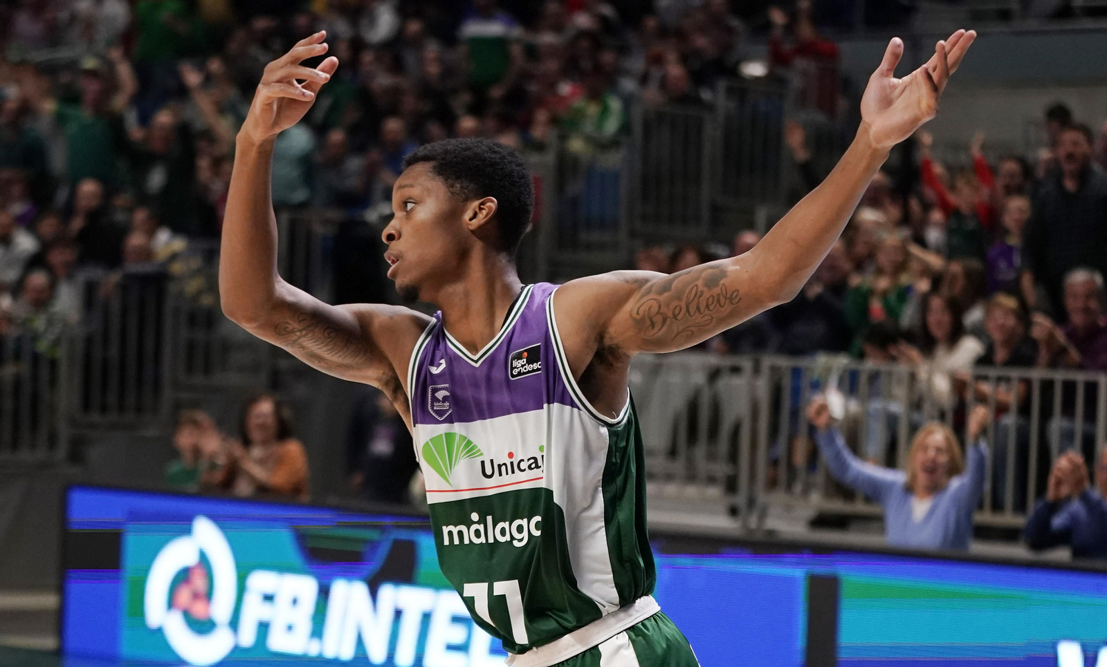 Tyson Carter, en un partido de ACB