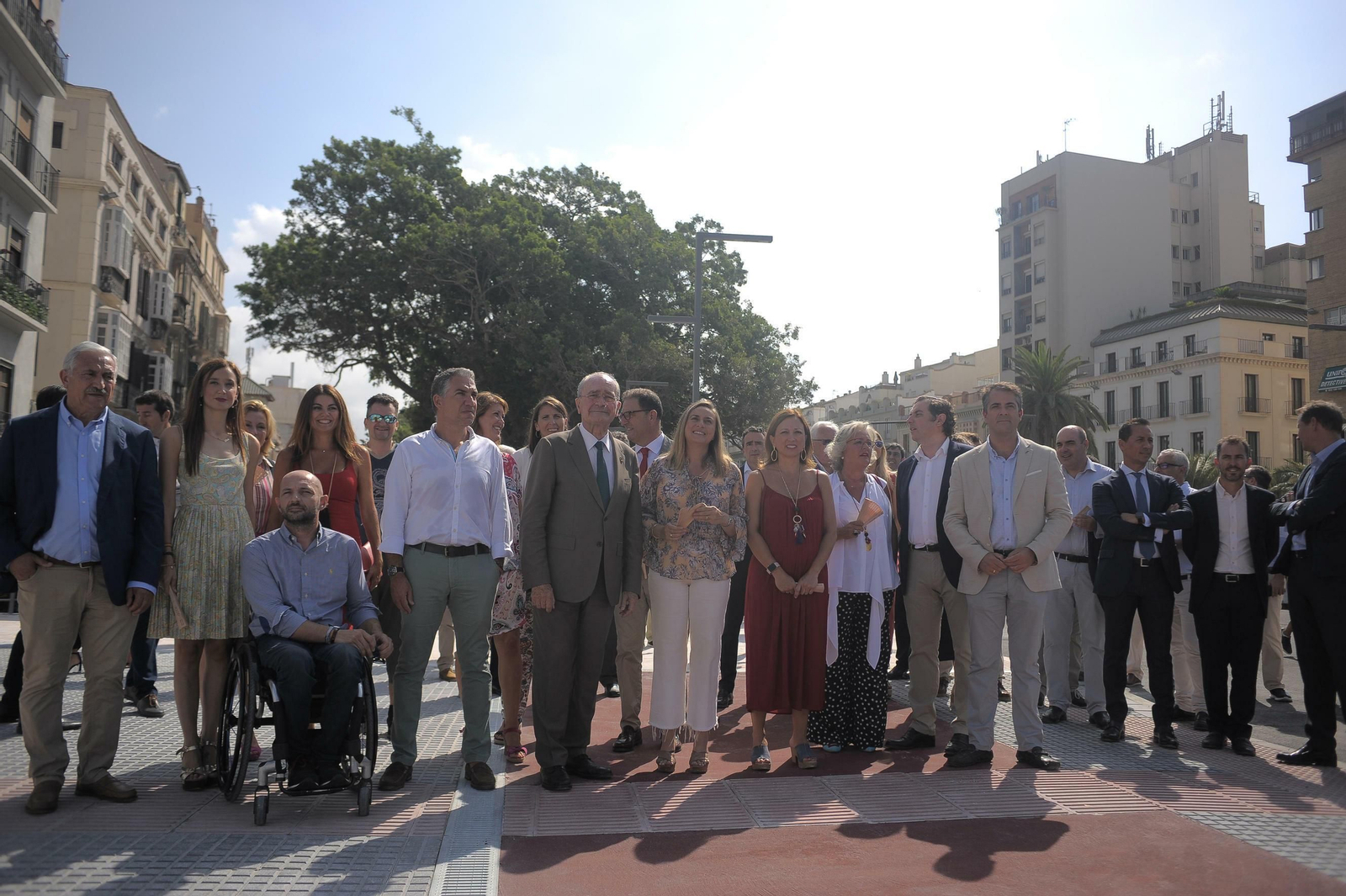 Fotos de la inauguración de los trabajos de reurbanización de la Alameda Fotos de la inauguración de los trabajos de reurbanización de la Alameda