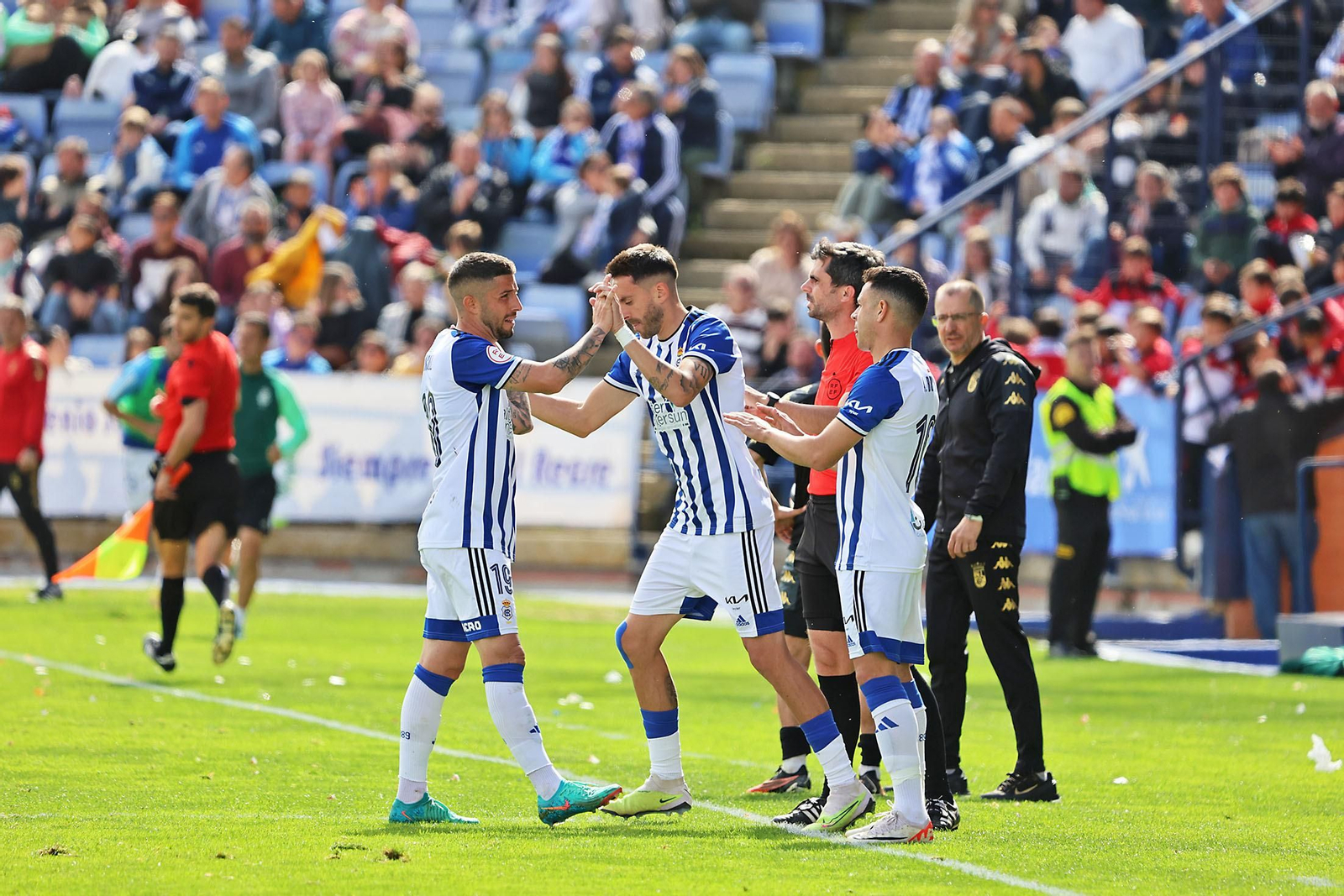 Imágenes del encuentro entre el Recreativo de Huelva y la AD Ceuta FC