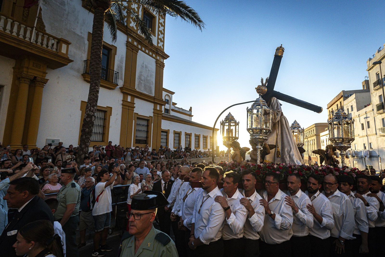 Las imágenes históricas del Nazareno en Puerta Tierra
