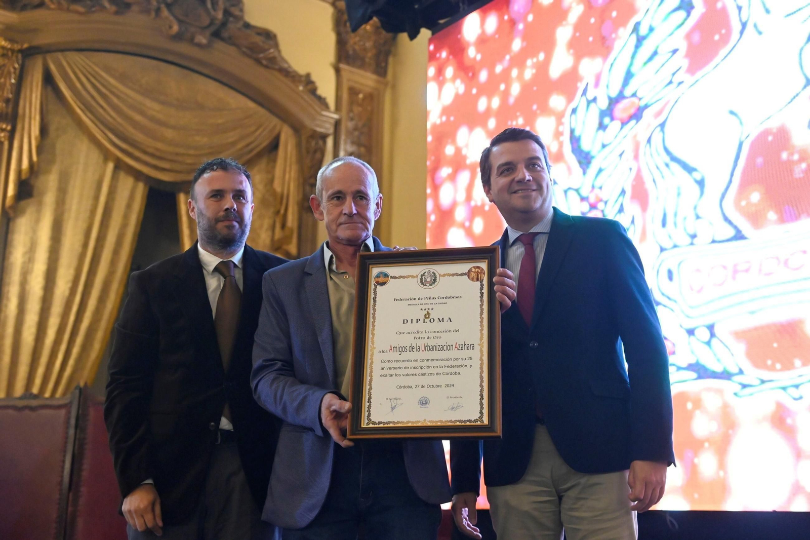 La entrega de los Potros de las Peñas de Córdoba, en imágenes