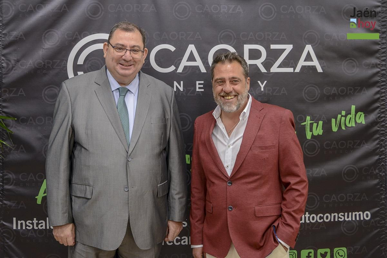 Inauguración de las instalaciones de la empresa Caorza Energy.