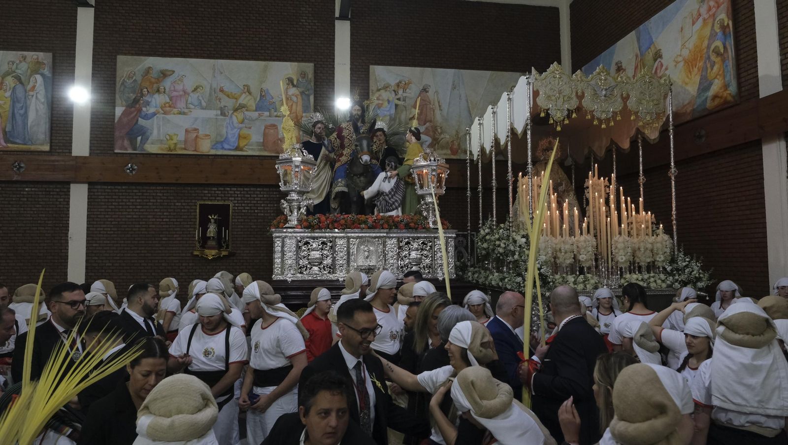 La Borriquita en la Semana Santa de Almería 2025, en imágenes