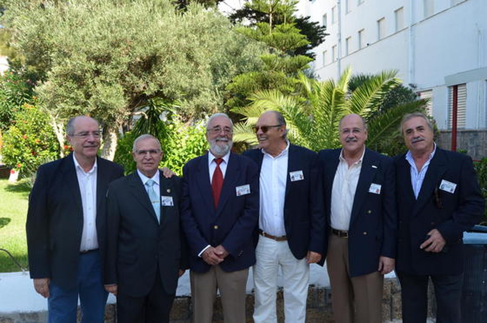 Antonio Moreno, Juan Luis Ingunza, Fernando Rodríguez Murillo, José Luis Castrillón, Manolo Bocanegra y Jesús Mozo.

Foto: Ignacio Casas de Ciria