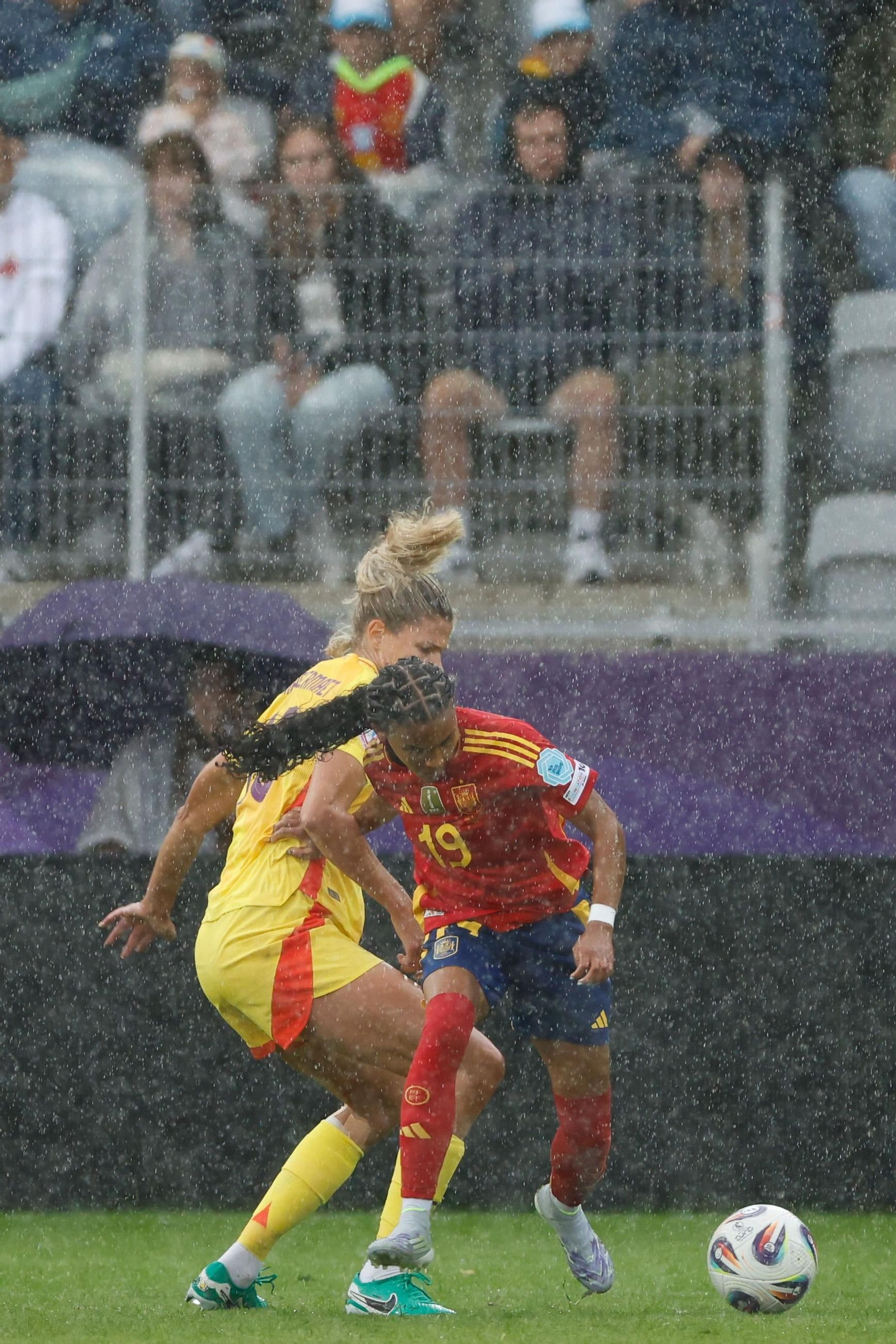 Las fotos de la goleada de España sobre Bélgica en la Eurocopa femenina