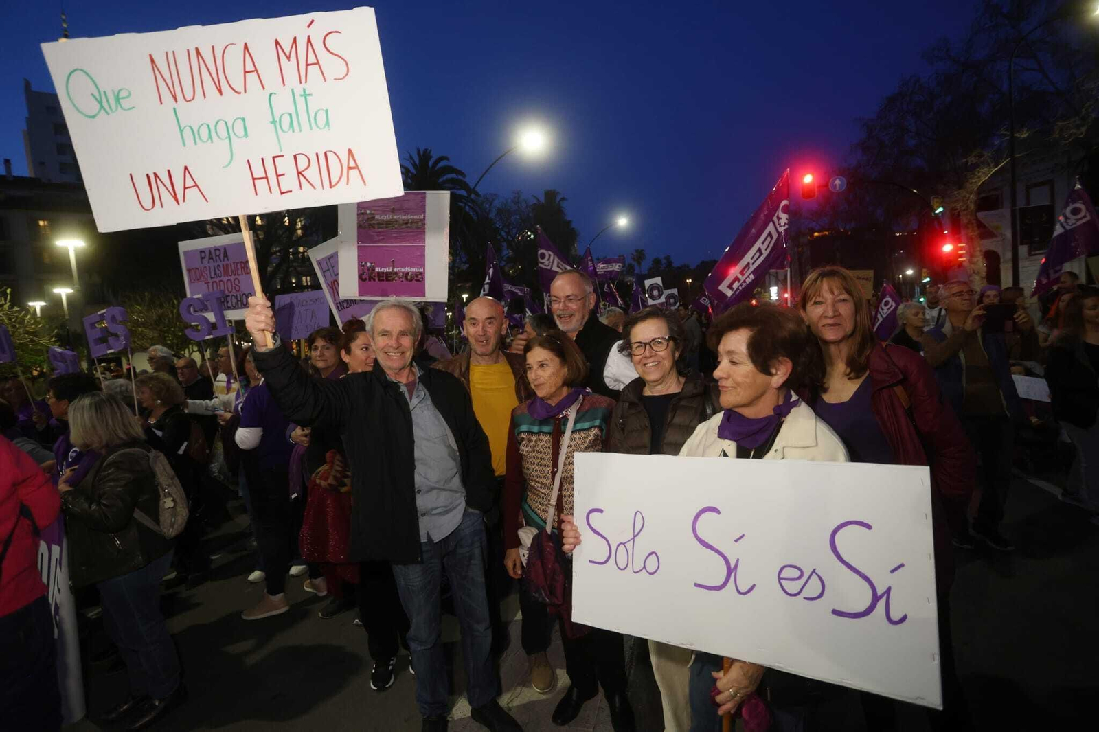 8M: Las fotos de la manifestación por el Día de la Mujer en Málaga 8M: Las fotos de la manifestación por el Día de la Mujer en Málaga