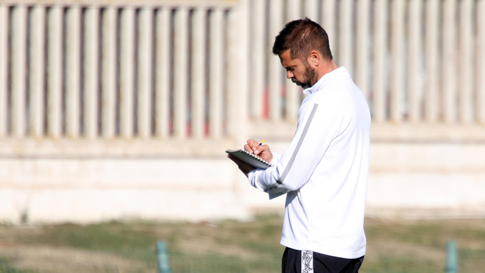 David Sánchez, técnico del Xerez DFC.