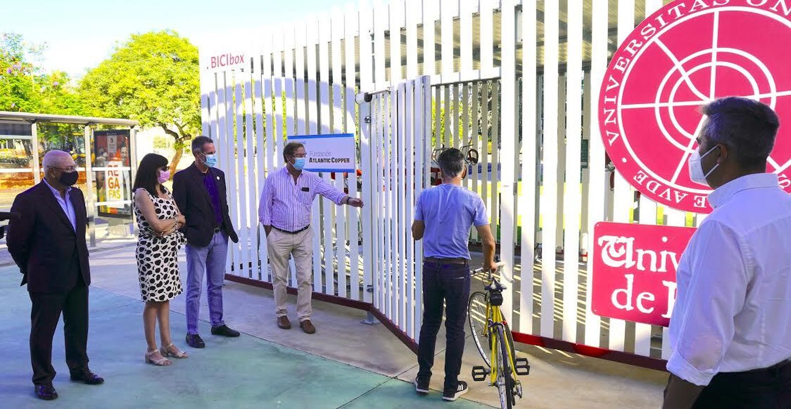 Aparcamiento para bicicletas en El Carmen