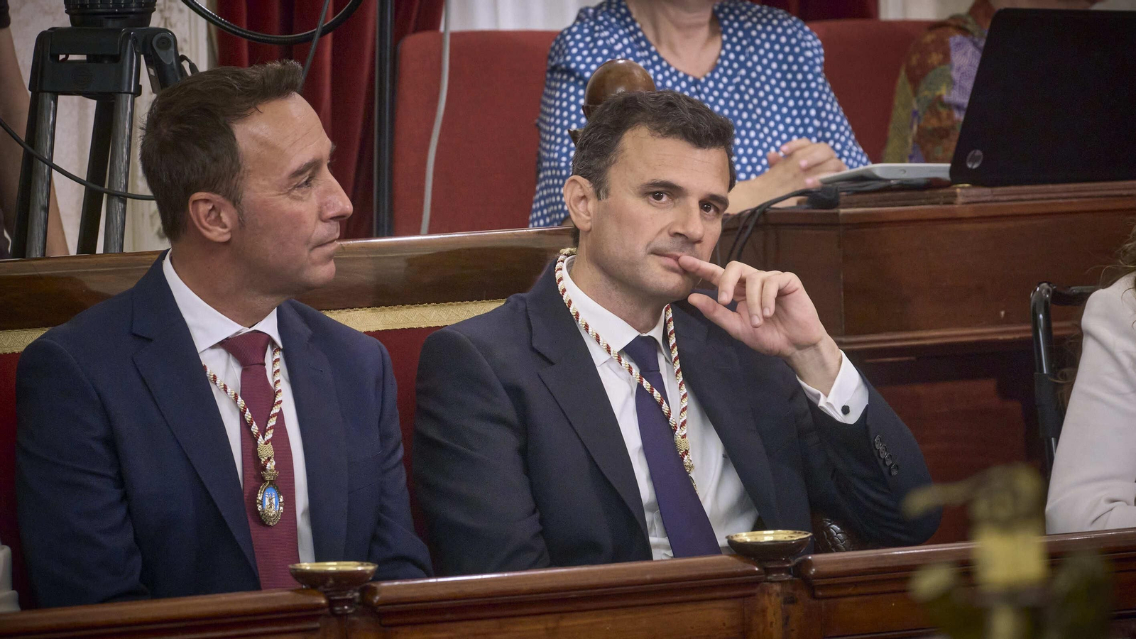 Pleno de  investidura de Bruno García.