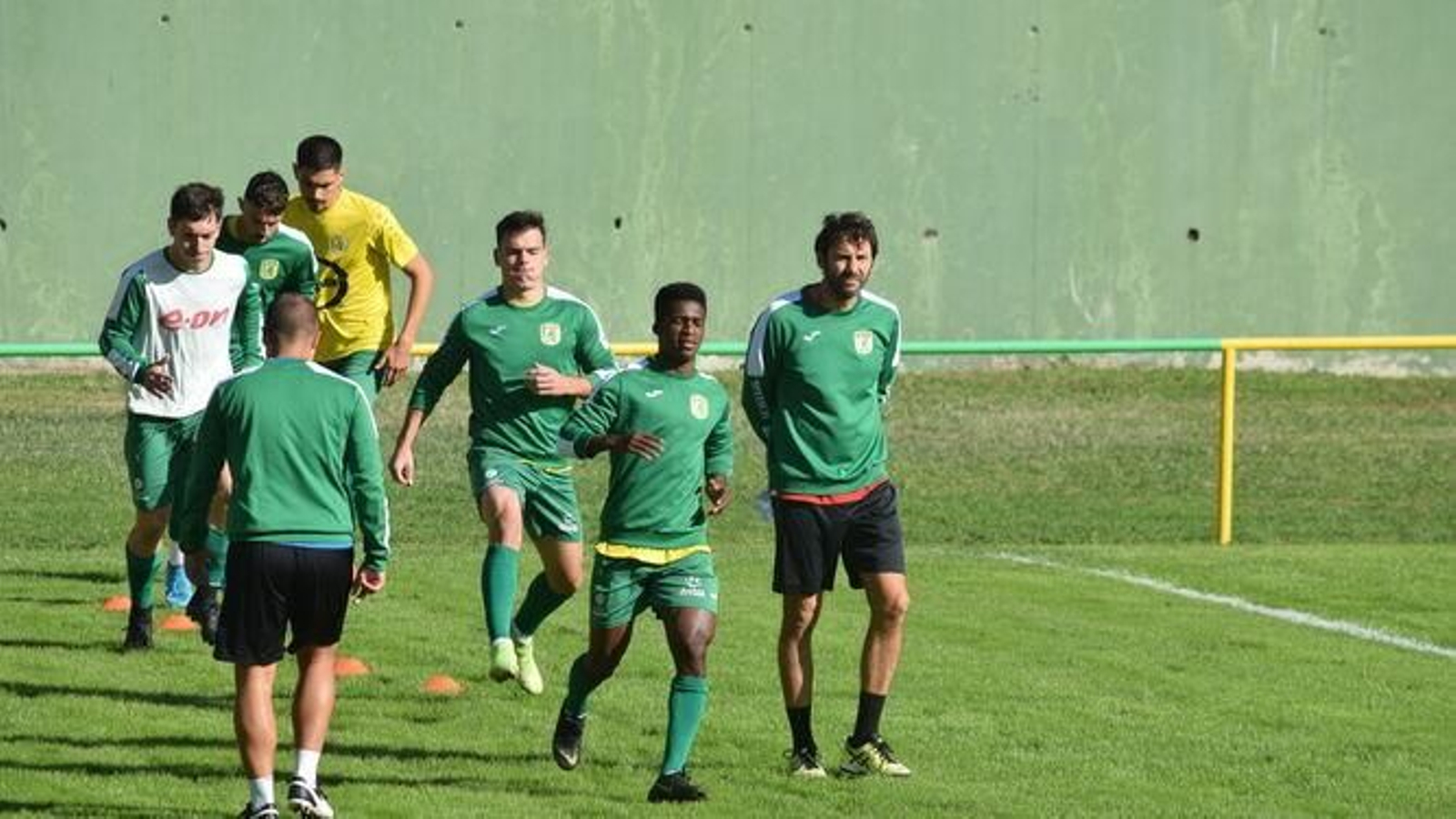 Un entrenamiento de la UD Los Barrios en el San Rafael
