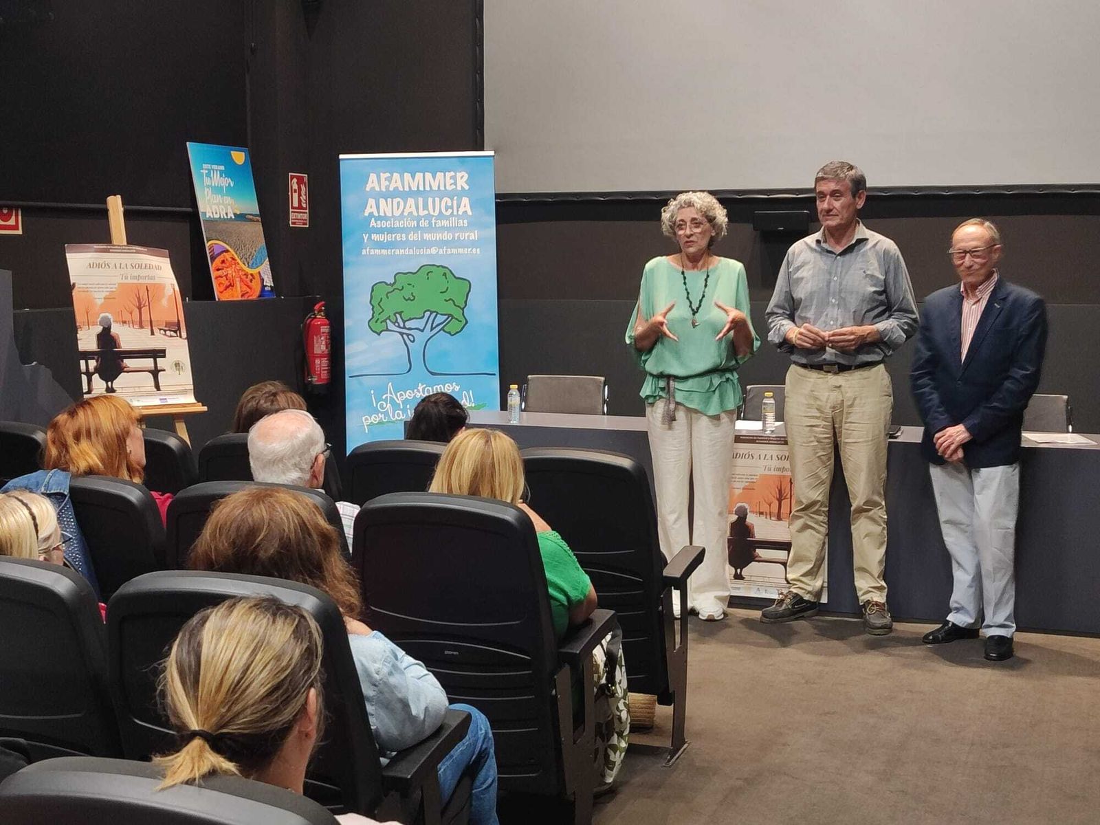 Momento del encuentro.