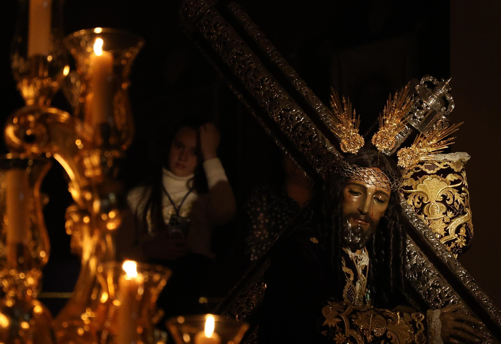 El Rico en el Miécoles Santo en Málaga, en imágenes