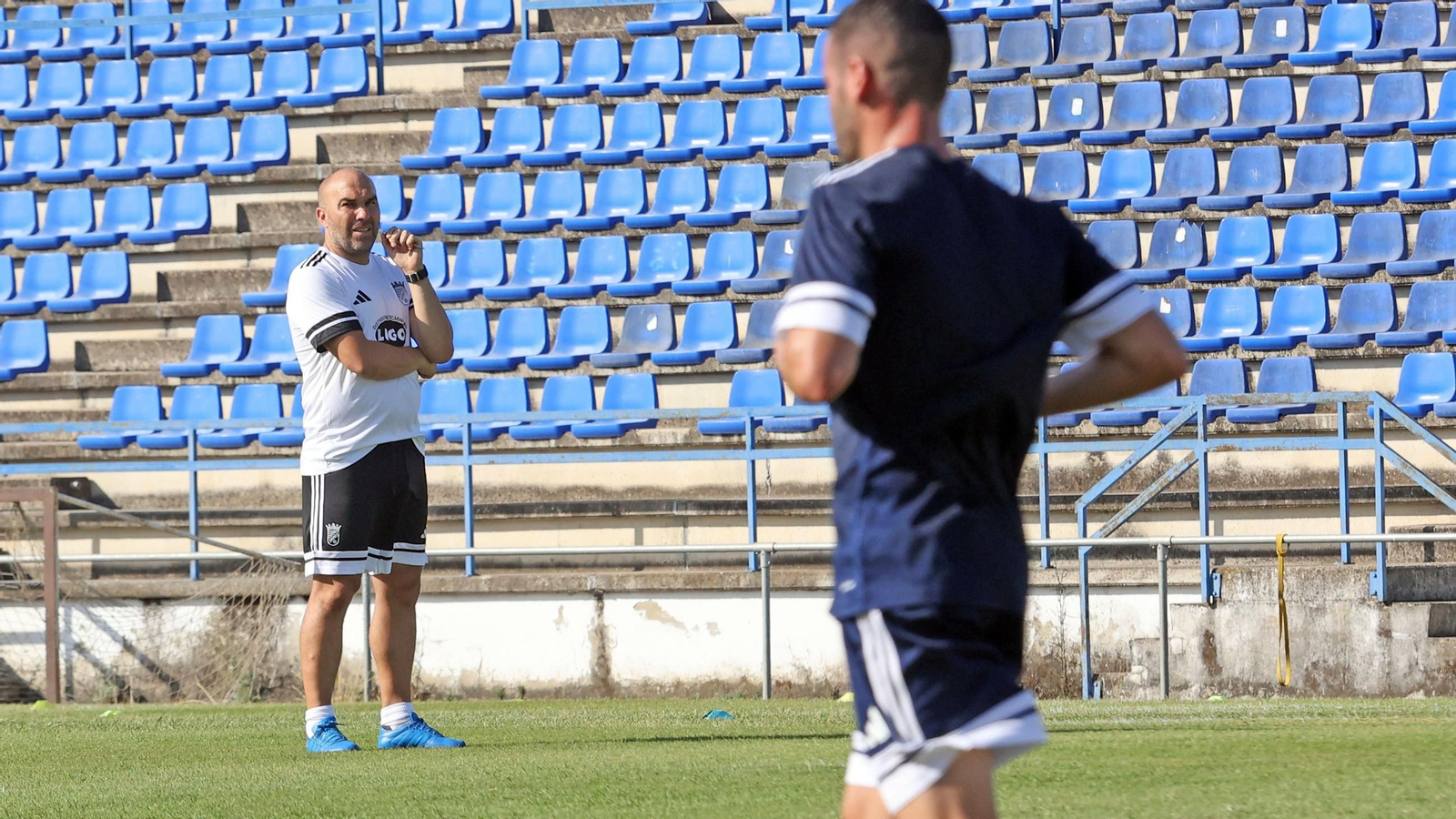Primer entrenamiento del Xerez CD en el Pedro Garrido de Jerez