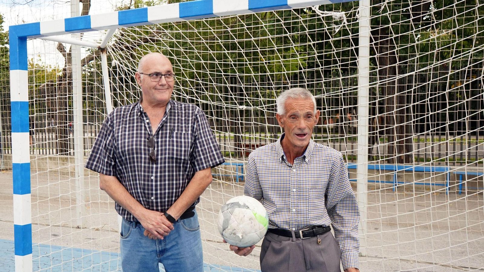 "Paquillo" (derecha) junto a su hermano Clemente (izquierda)