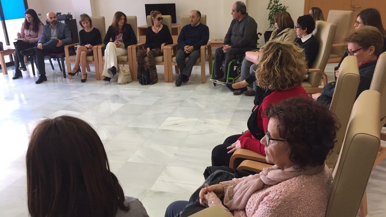 Reunión con asociaciones en las instalaciones de FAAM