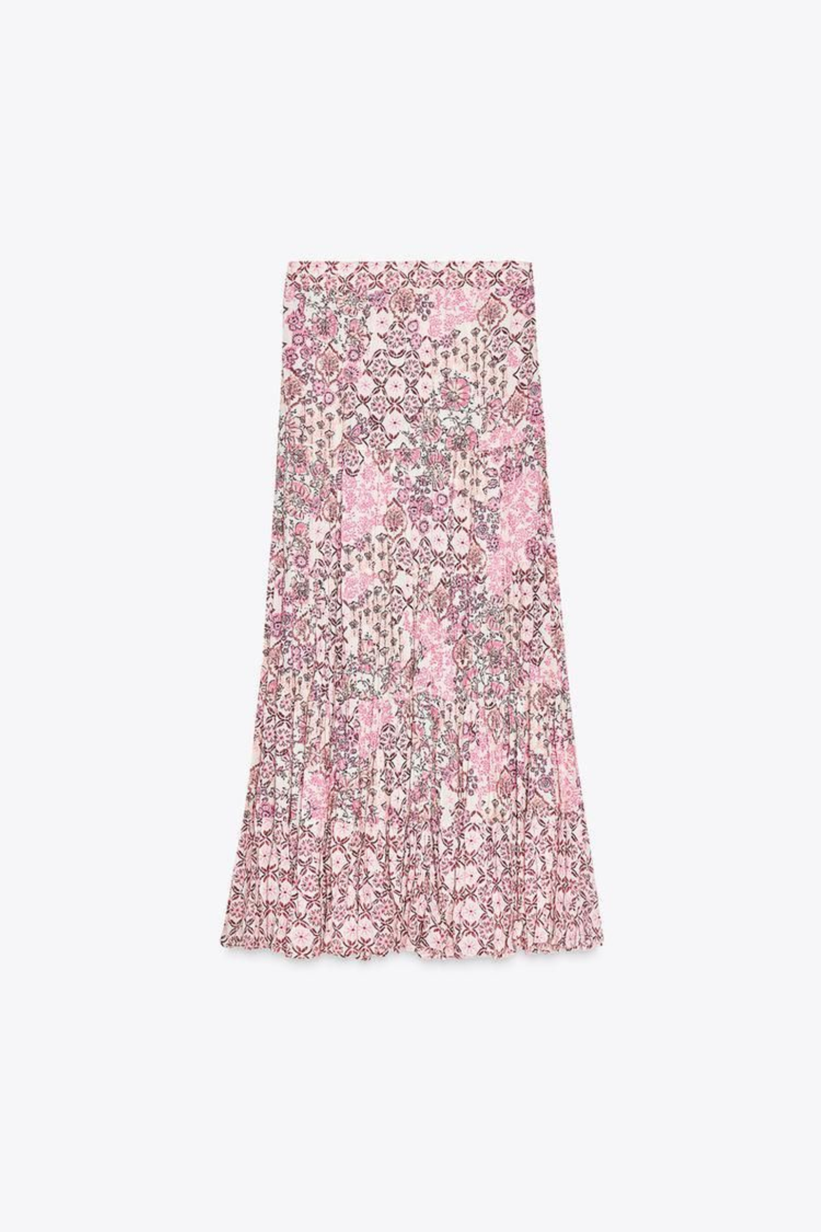 Falda boho de Zara. Falda boho de Zara.