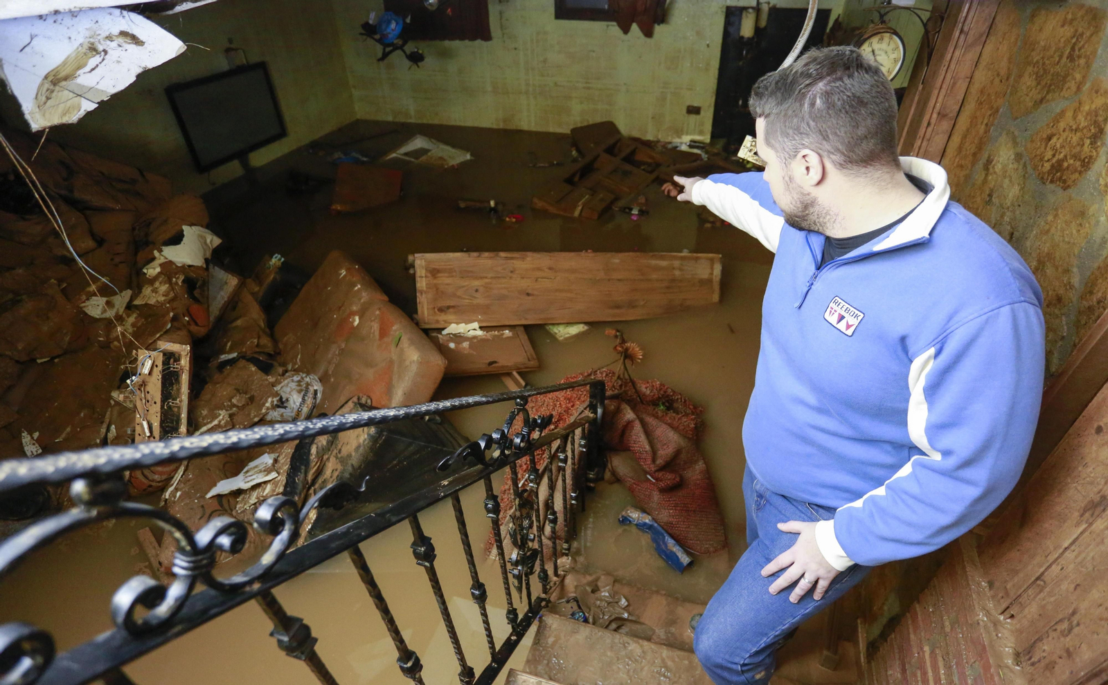 Las fotos de Campanillas un día después de la inundación Las fotos de Campanillas un día después de la inundación