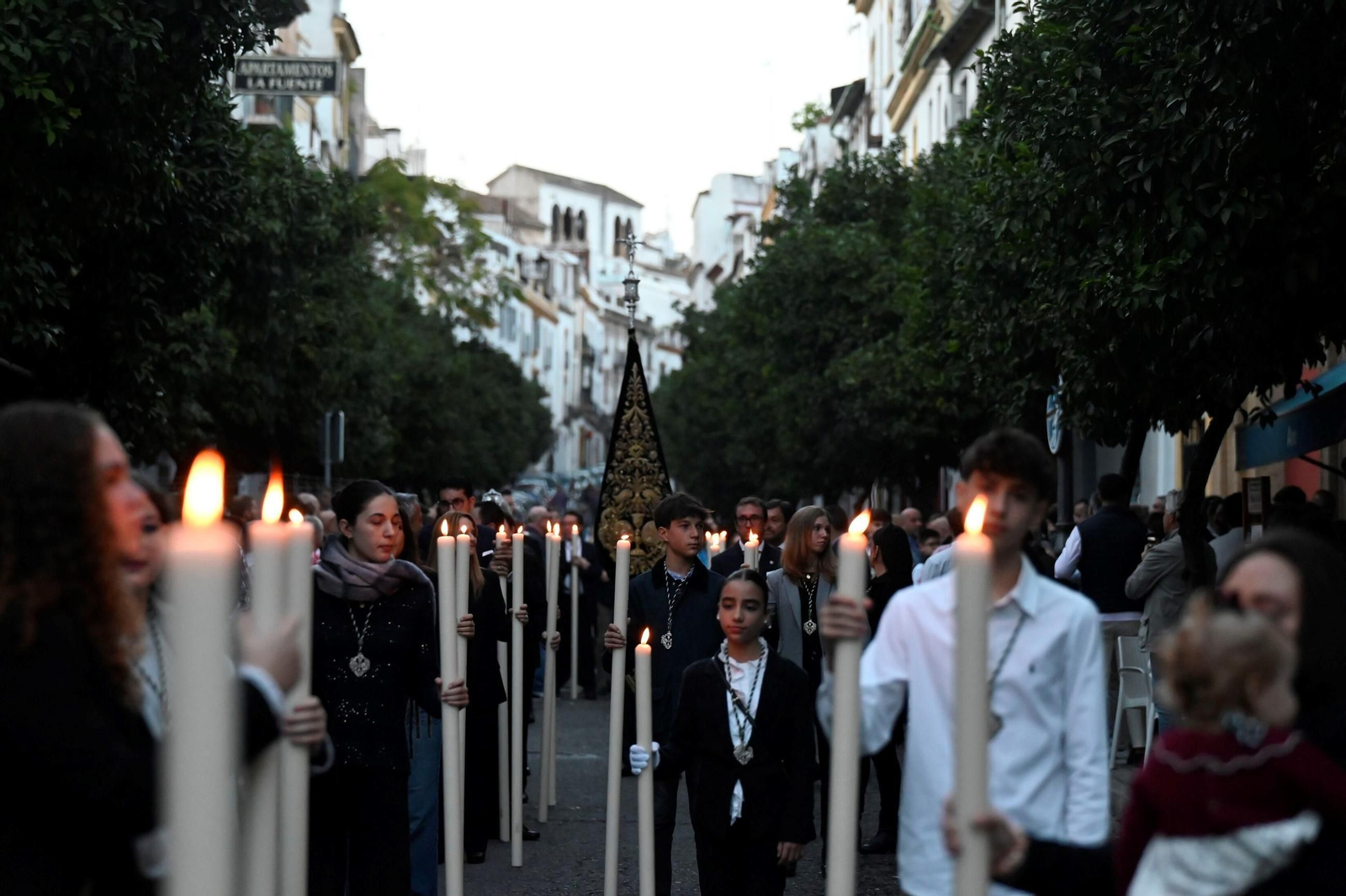 La procesión de la Virgen del Amparo de Córdoba, en imágenes