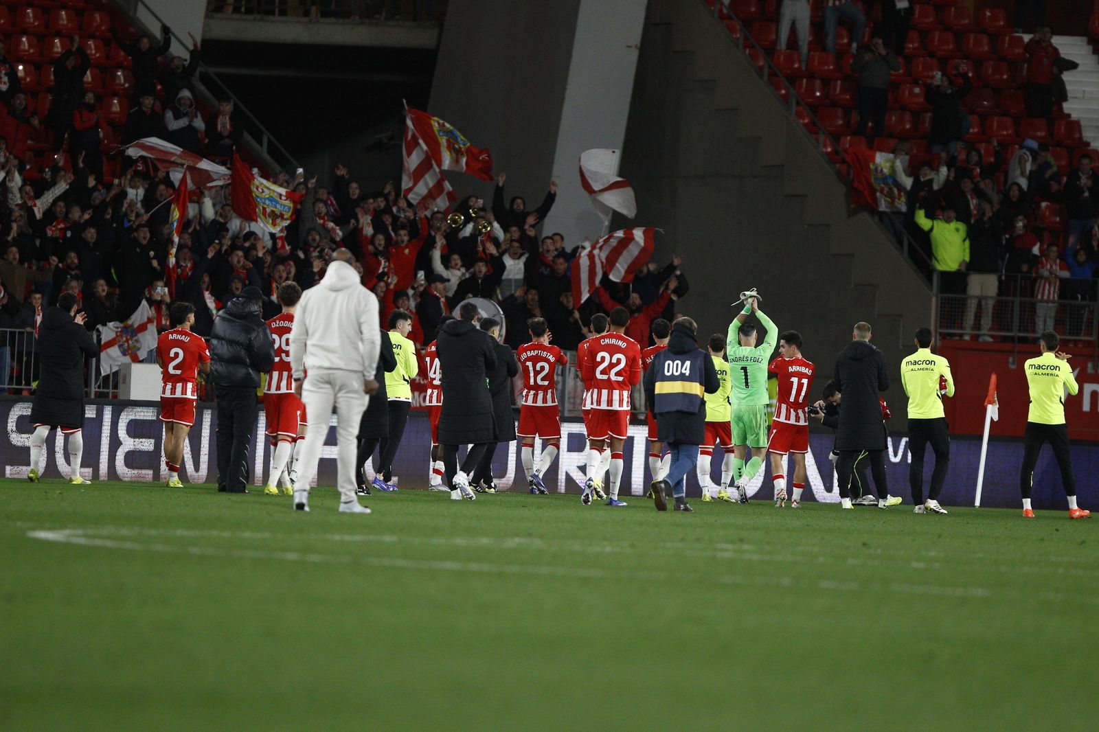 Las imágenes del partido U.D. Almería - F.C. Andorra