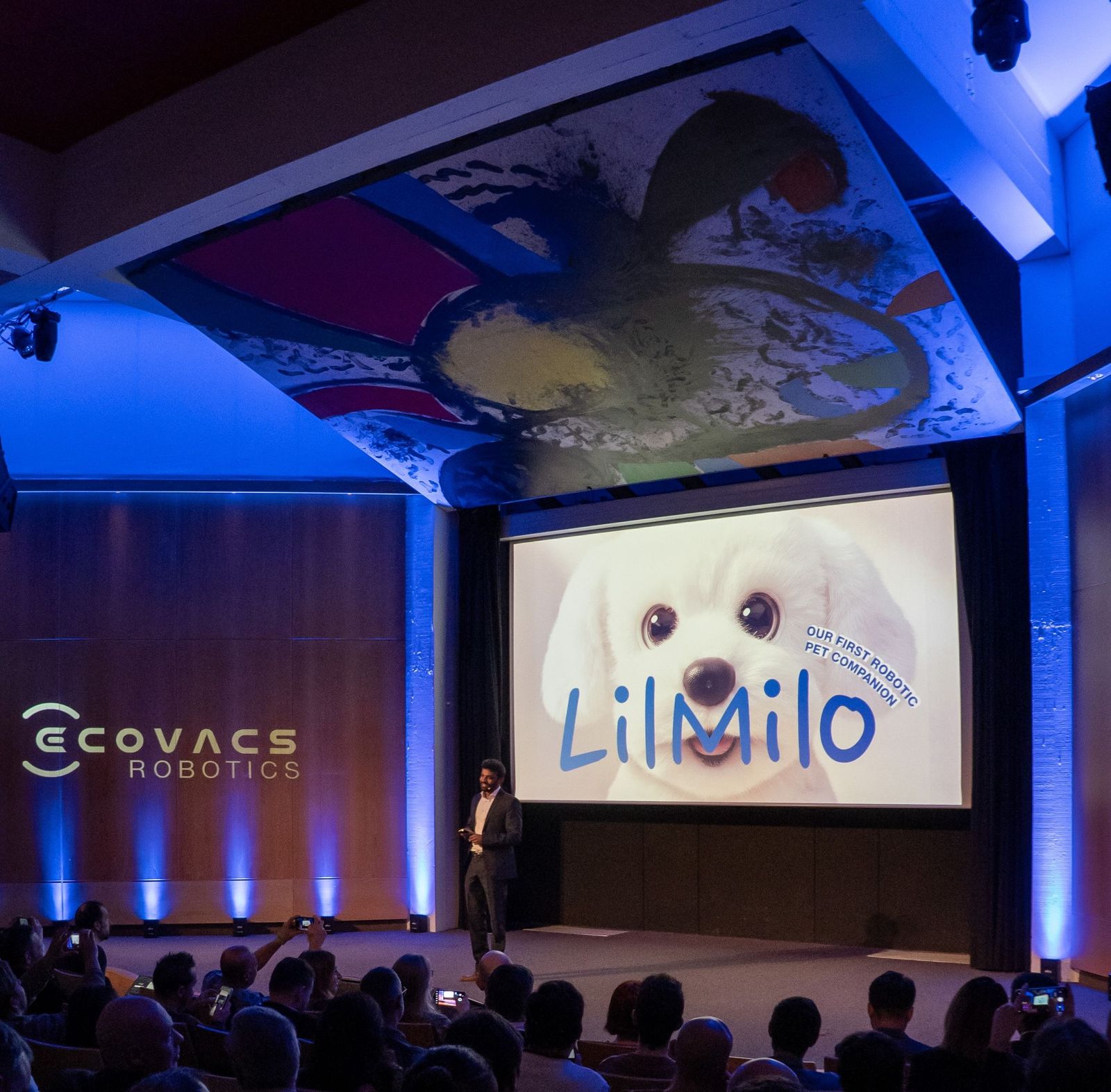 Evento de presentación de Ecovacs Robotics en Barcelona