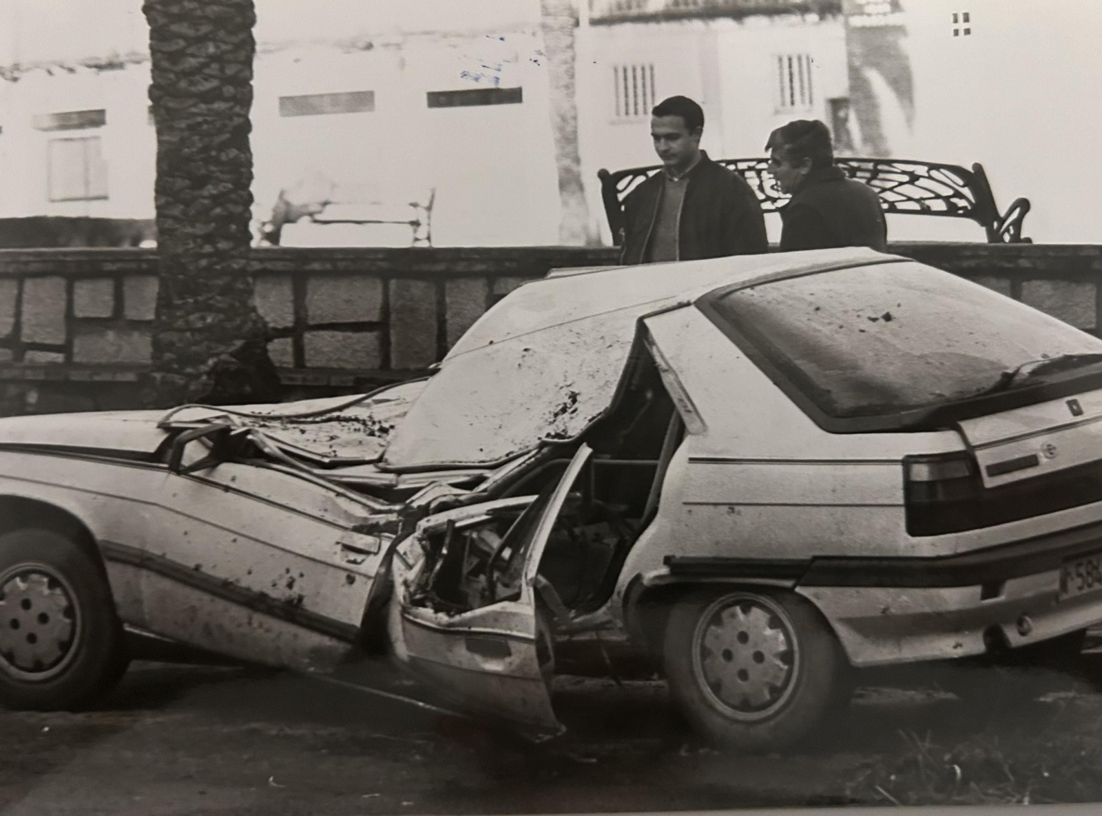 Efectos del temporal e inundaciones de enero de 1996 en Huelva.