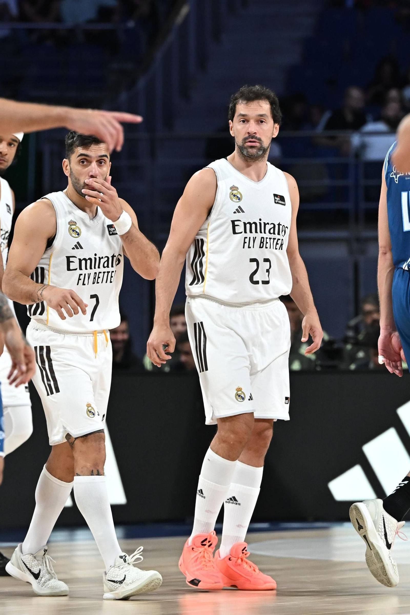 Yannick Nzosa, siete puntos en siete minutos ante el Real Madrid