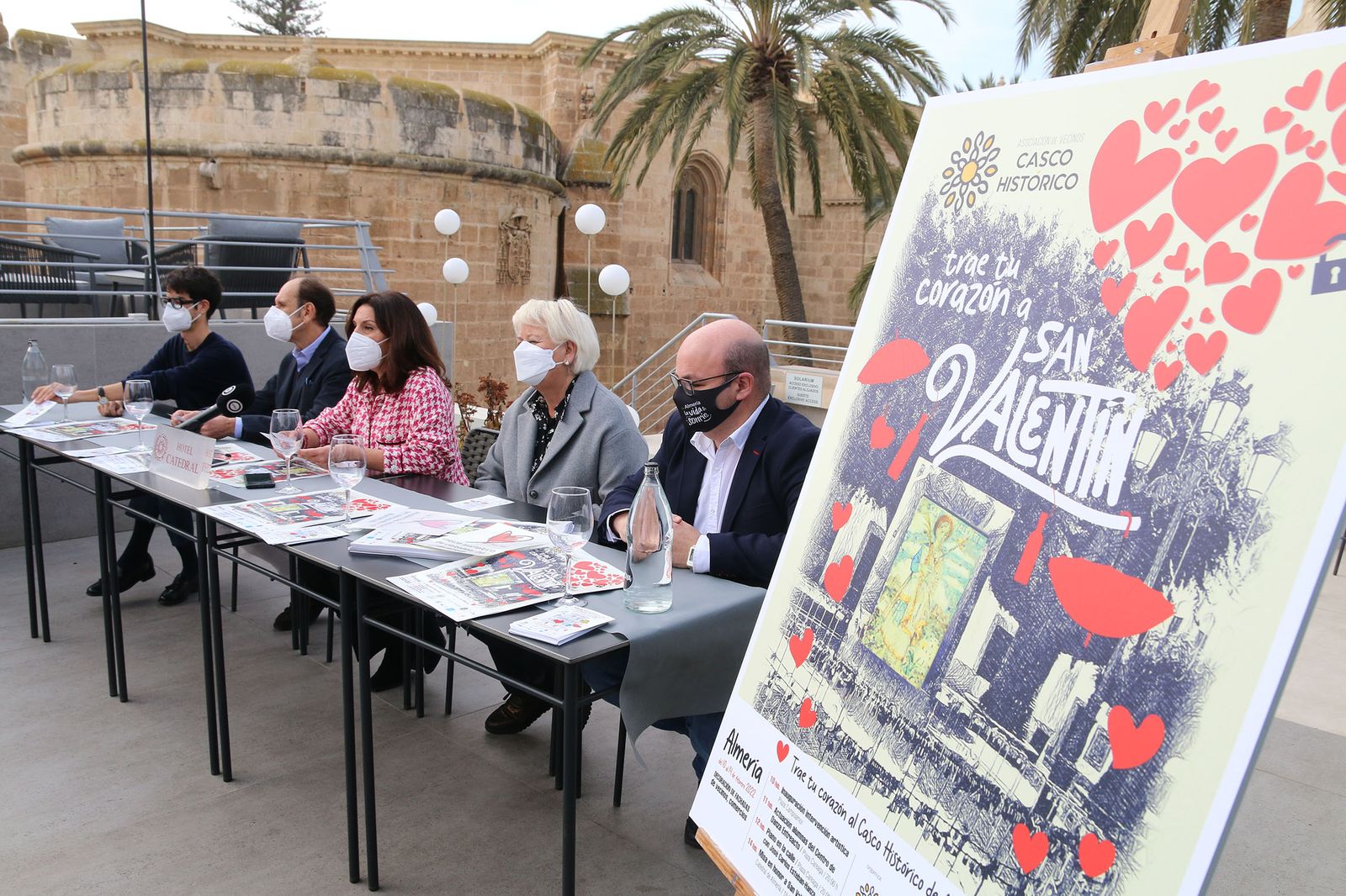 El casco histórico de Almería lucirá su lado más romántico por el santo del amor