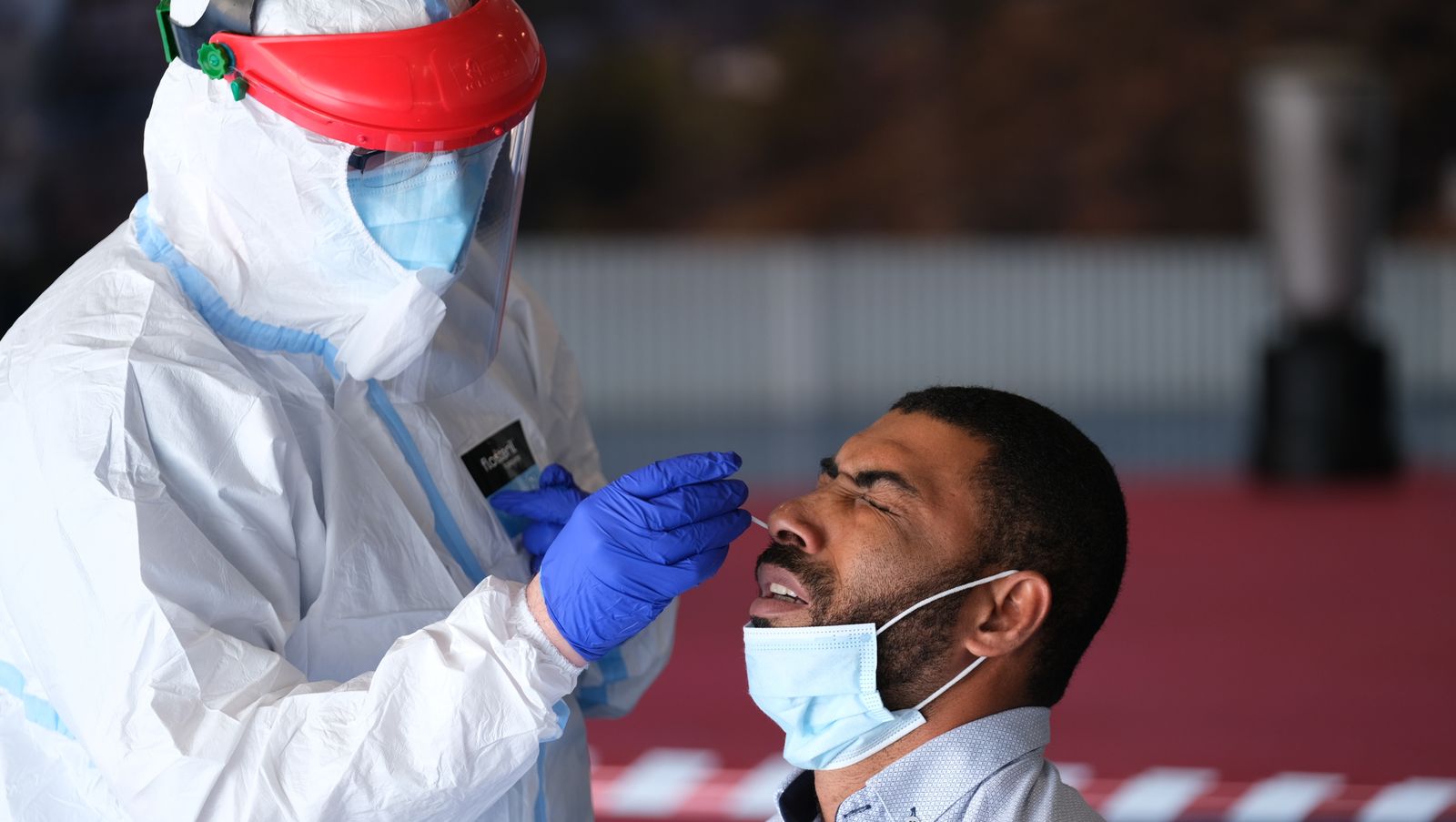 Fotogalería cribado test antígenos COVID-19 en Berja. Almería