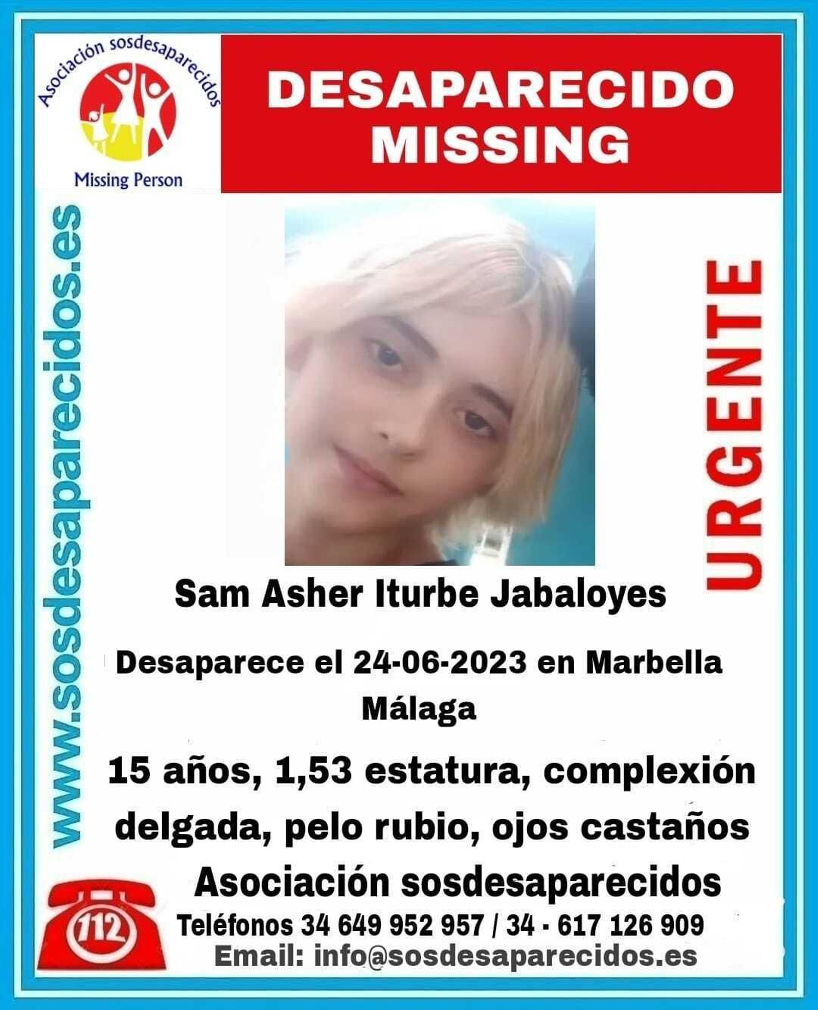 Buscan a un menor de 15 años desaparecido en Marbella