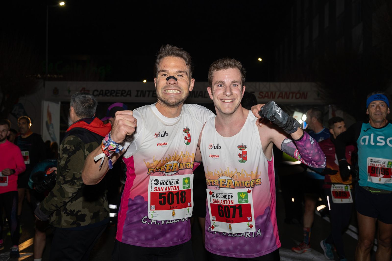 En imágenes: búscate en tu llegada a meta de la Carrera de San Antón 2026