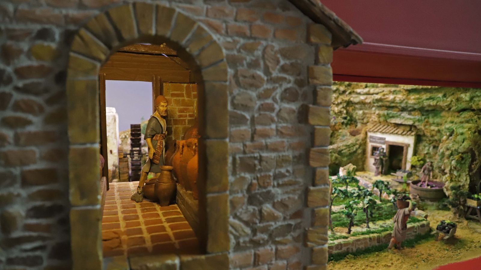 Fotos del Belén del Hotel Garrido en Algeciras