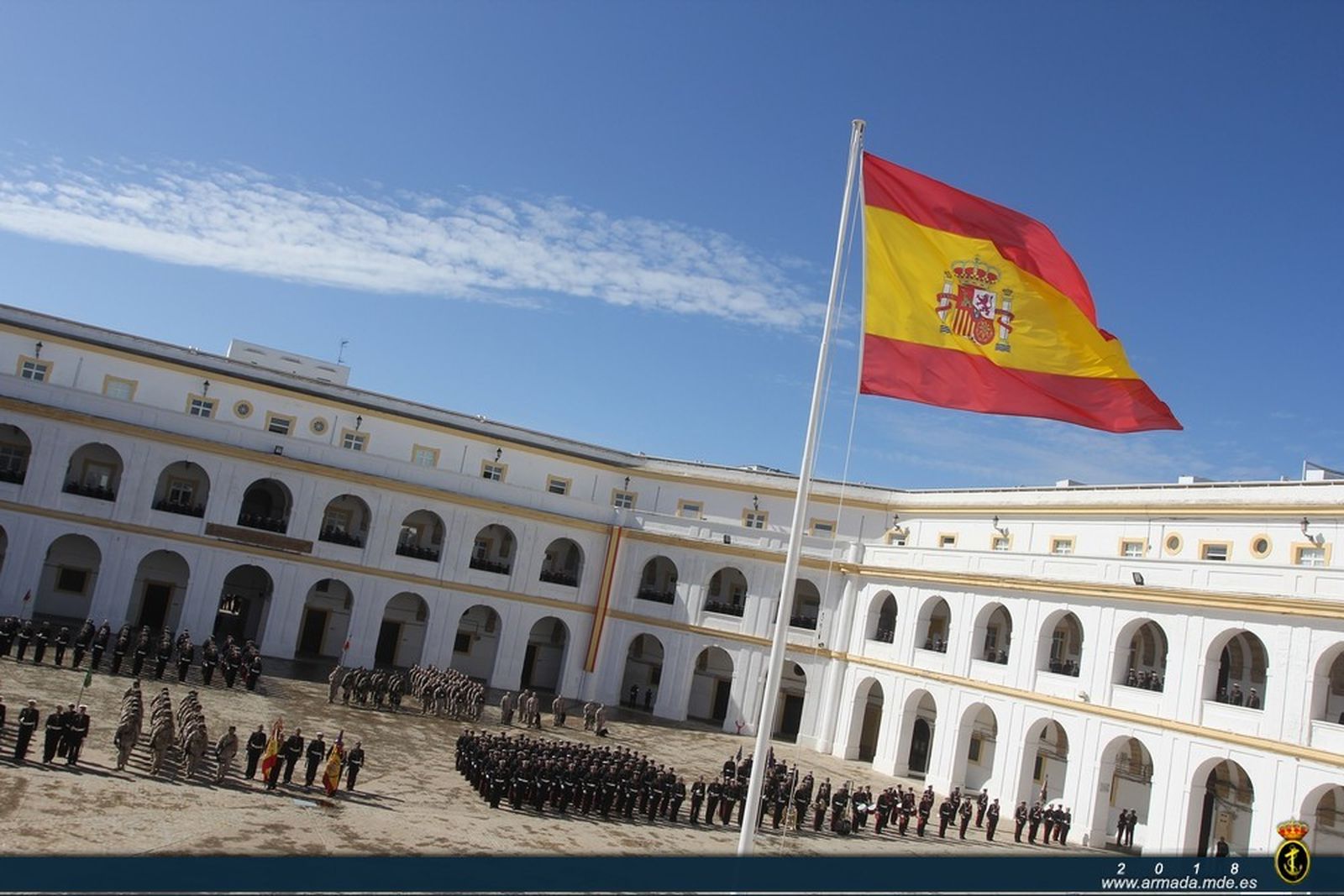 San Fernando celebra los 481 años de la Infantería de Marina