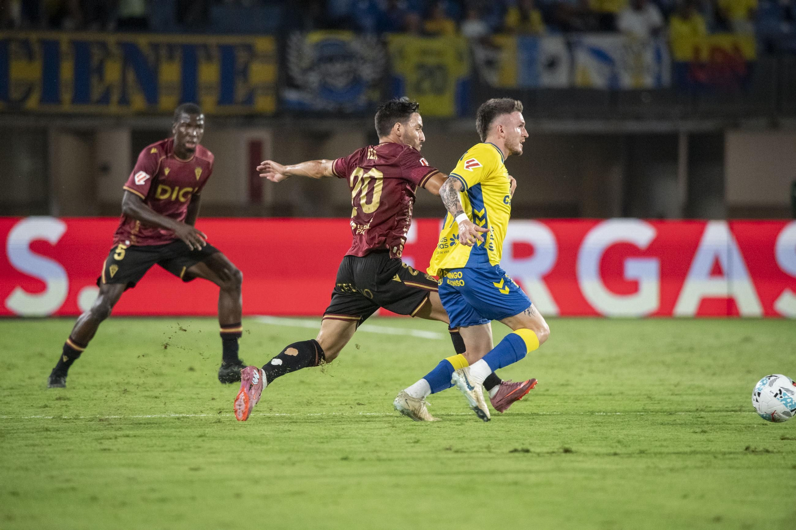 Las imágenes del Las Palmas-Cádiz CF