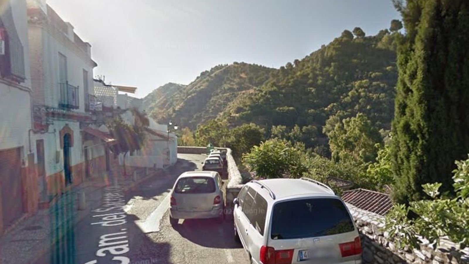 Camino del Sacromonte, ahora.