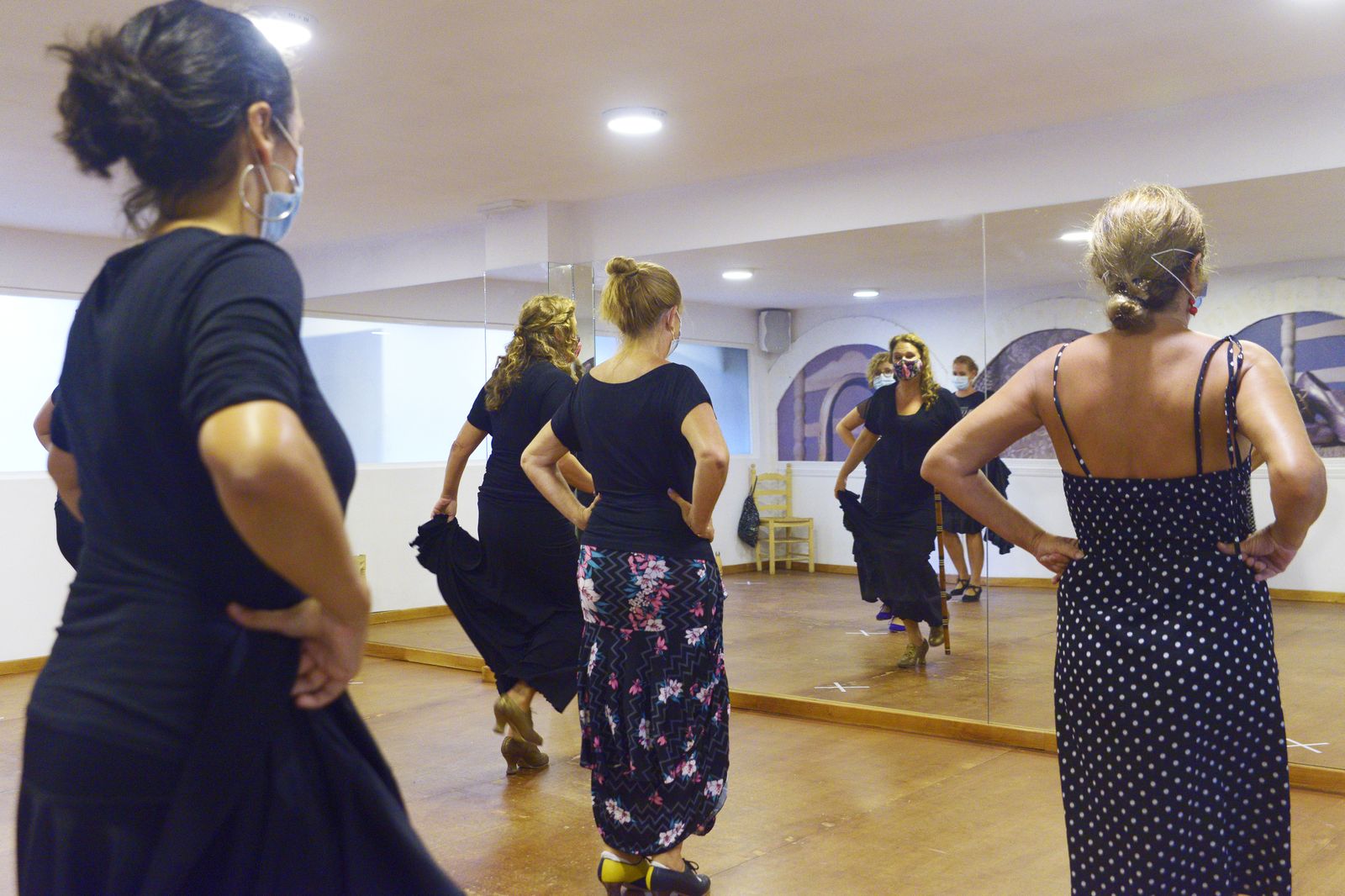 Fotos  de la academia de flamenco de Monika Bellido