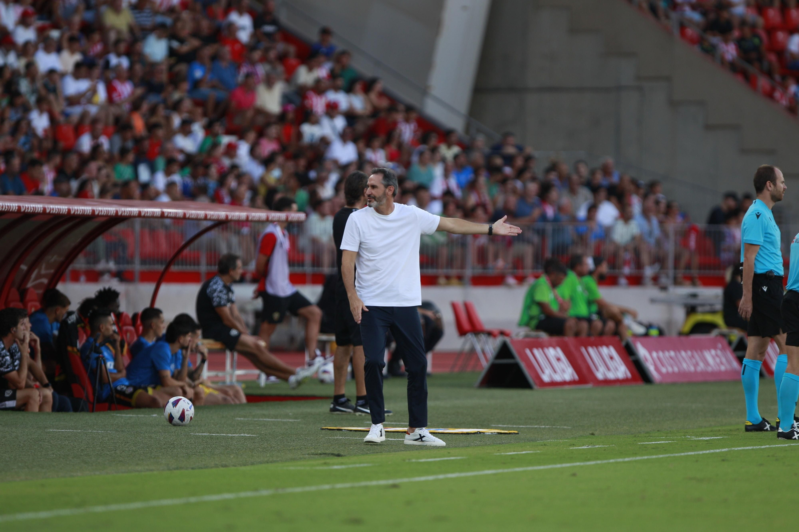 Imágenes del partido U.D. Almería-Rayo Vallecano